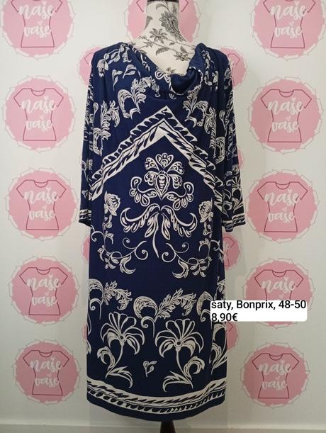Elastické šaty 48-50, bonprix,48