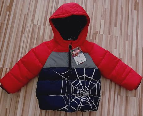 Teplá vetrovka spiderman, f&f,104