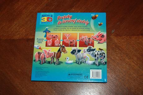 Preteky do cervenej stodoly + 3d zvieratka, 