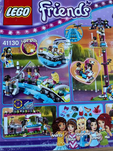 Lego friends horská draha v zábavnom parku, 