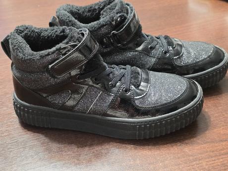 High-top" zateplene tenisky  na platforme, baťa,37