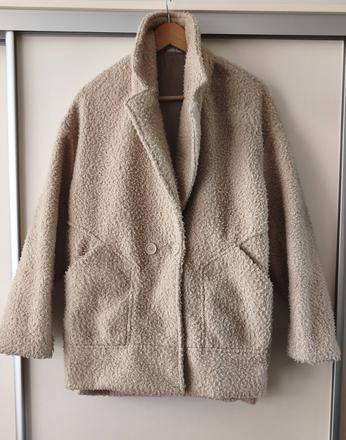 Oversized kabát, xl