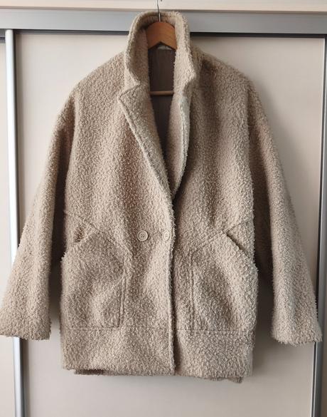 Oversized kabát, xl
