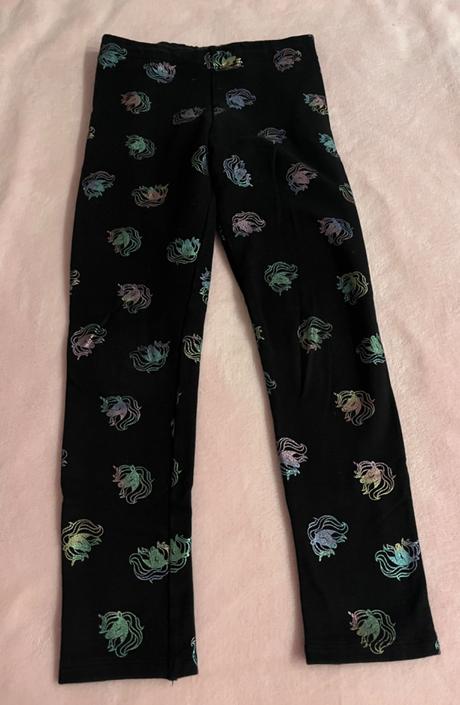 Zateplené legíny, h&m,140