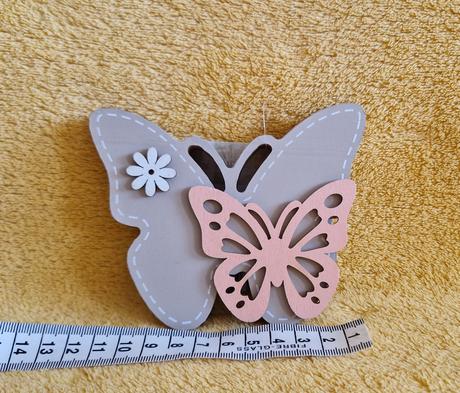 Dekorácia motýlik, 