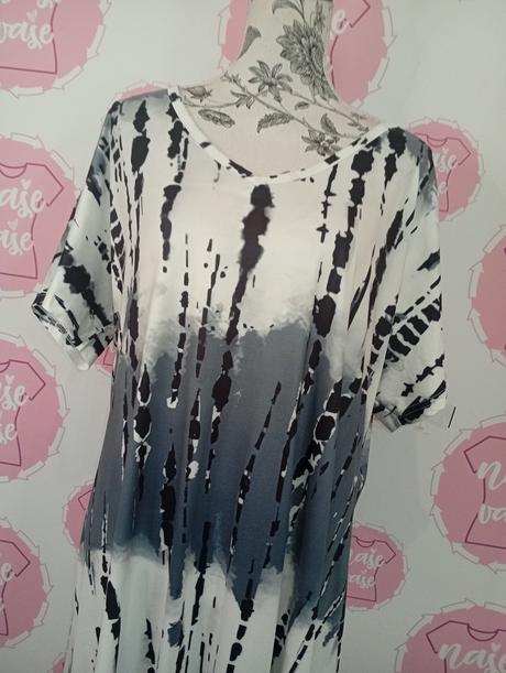 Elastické maxi šaty, xxl