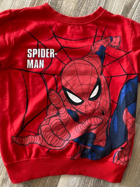 Krásna mikinka spiderman veľ.116/122, 122