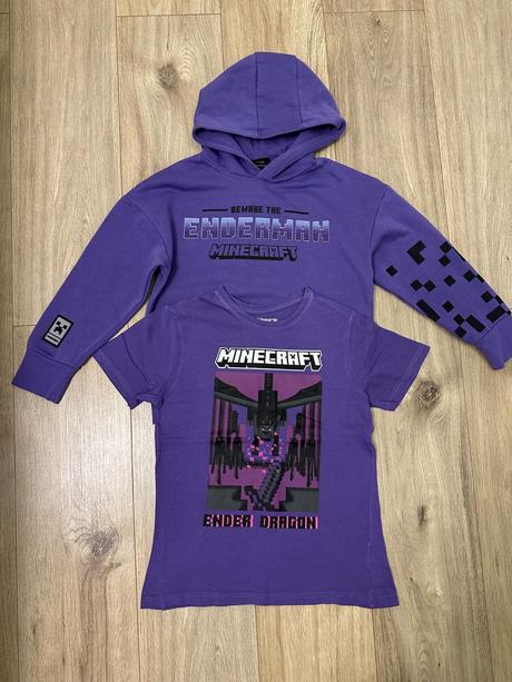 Mikina a tričko minecraft, 128