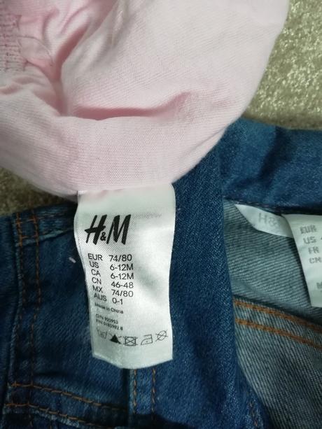 Komplet pre malú slecnu, h&m,68