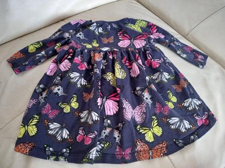 Jarné šaty s motýľmi 74, bluezoo,74