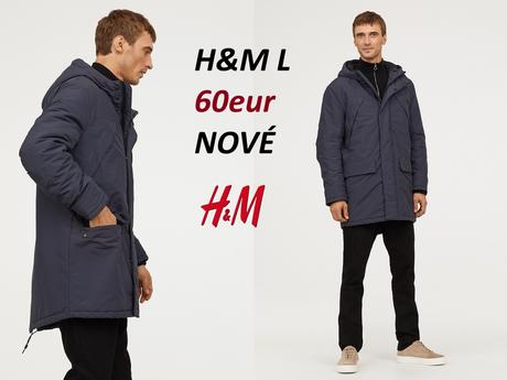 Zimná bunda hm, bombéra hm, h&m,l