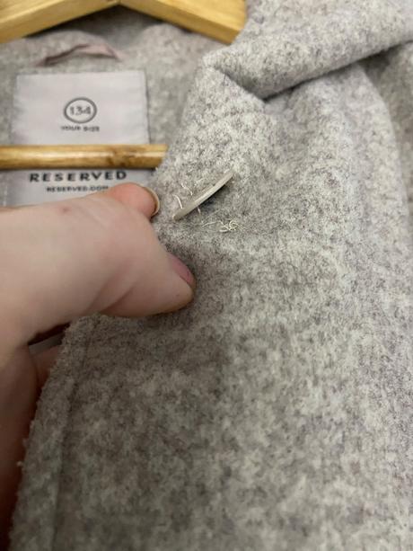 Dievčenský kabátik velk.134, reserved,134