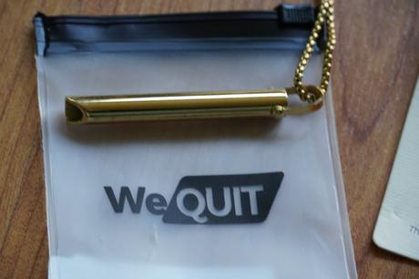 Náhrdelník na odvykanie od fajčenia wequit, 