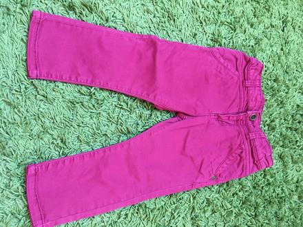 Nové bordové nohavice benetton, benetton,92