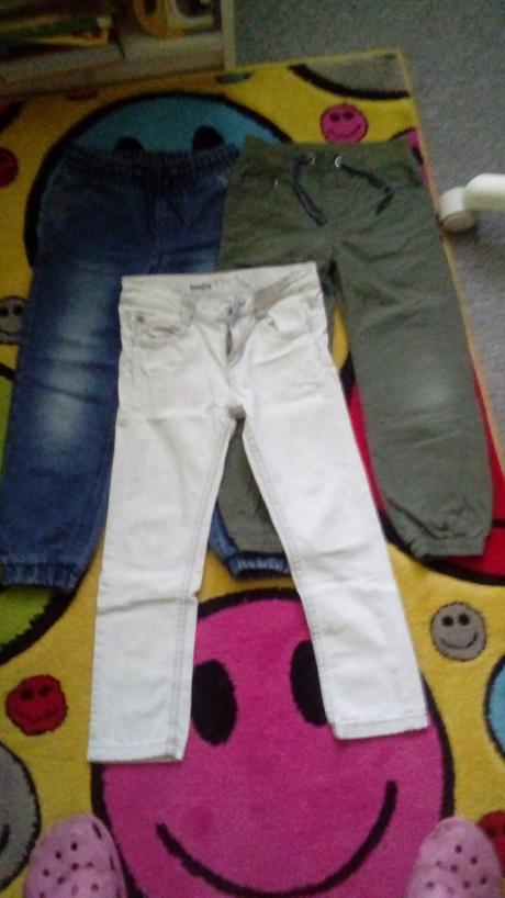 3x nohavice cena za všetky, lupilu,116
