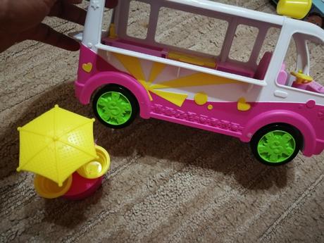 Zmrzlinový voz pre lego panáčiky,