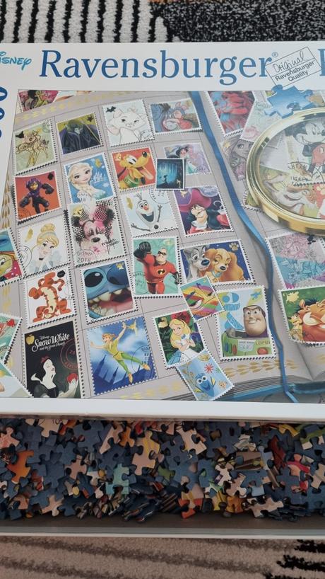 Puzzle ravensburger disney 2000,