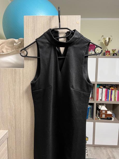 Šaty s choker golierom, gate,xs