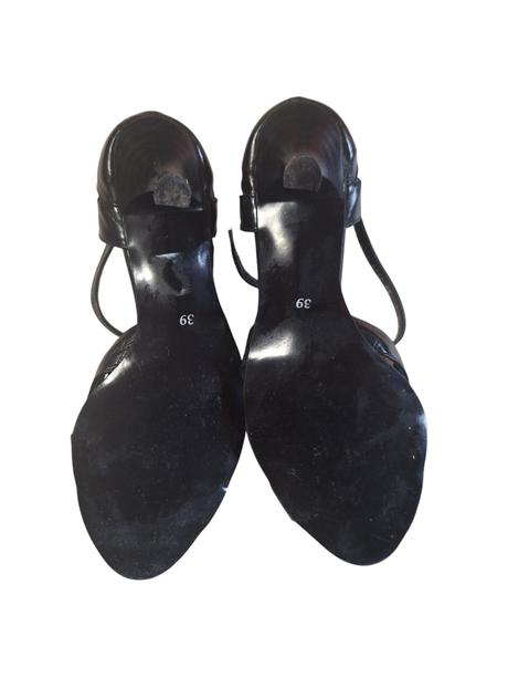 Dámske sandálky na opätku, 39