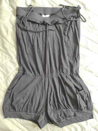 Kraťasový overal, topshop,38