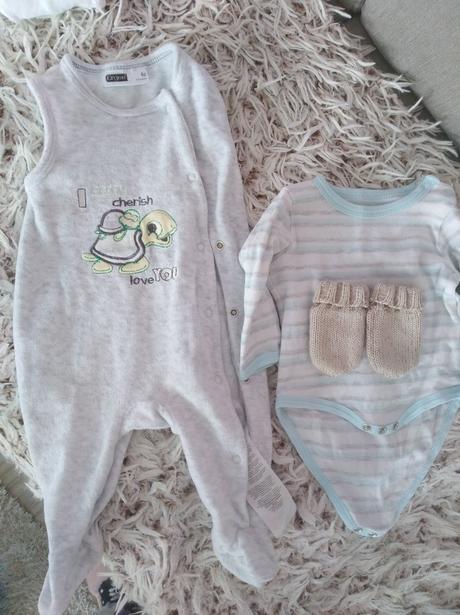 Detské body, overal a rukavičky, ergee,62