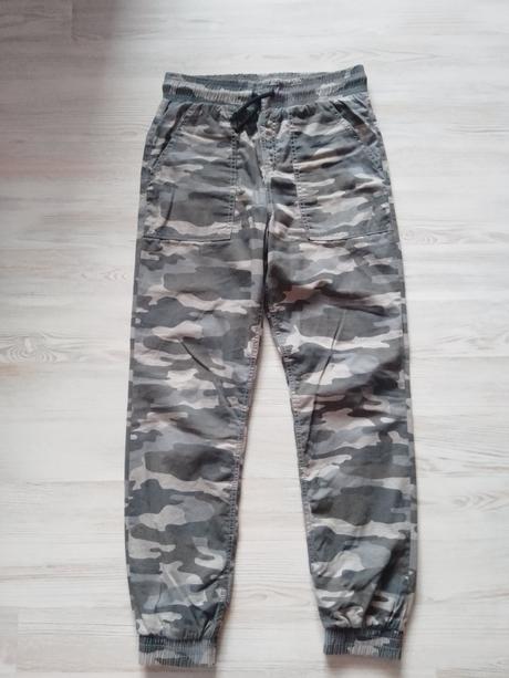 Maskáčové nohavice podšité bavlnenou látkou, f&f,158