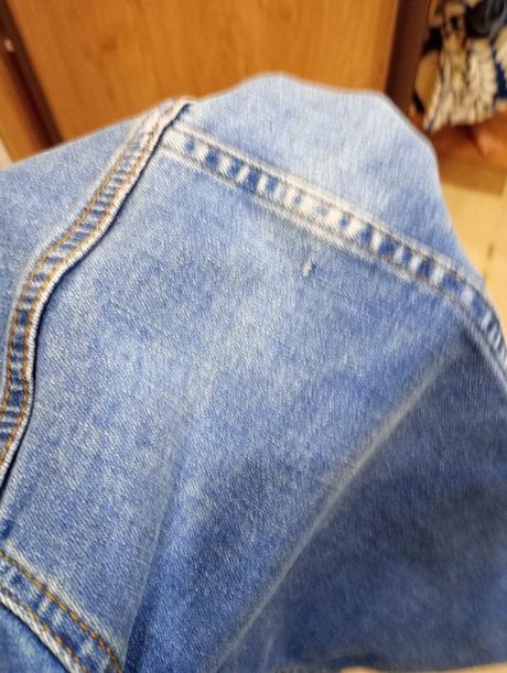Šaty h&m a riflovka mango, h&m,s