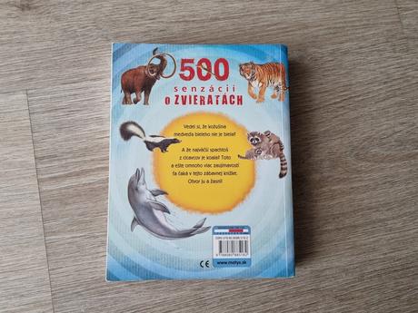 Kniha 500 senzácií o zvieratách, 