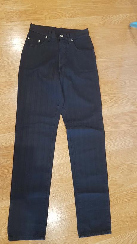 Tmavo modré nohavice v. s, s