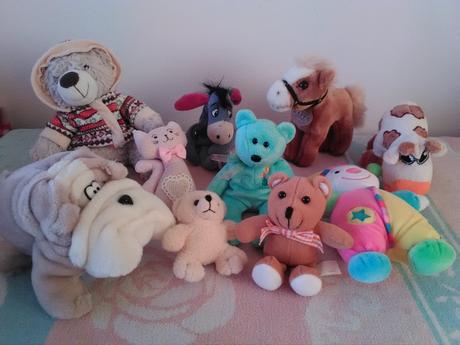 Rôzne plyšové hračky, 