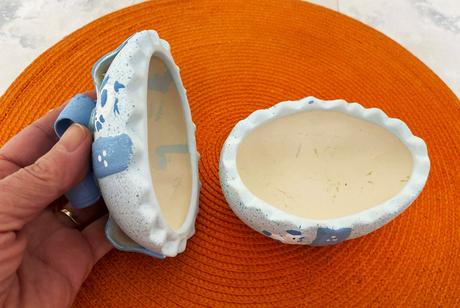 Keramické veľkonočné vajíčko,