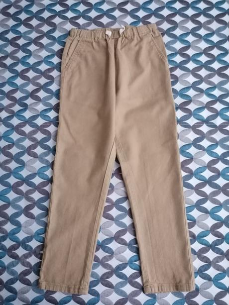 2x ľanové nohavice, next,122