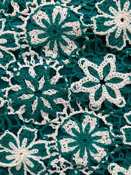 Nenosené háčkované šaty zara, zara,xs