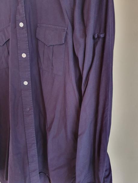 Tmavomodrá košeľa vel. m, m