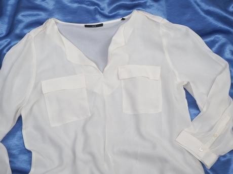 Kvalitná biela blúzka zero, 38