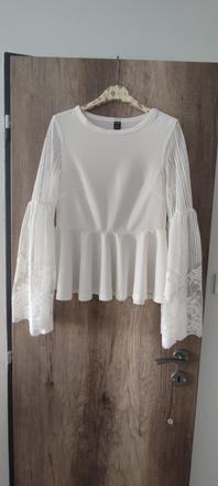 Shein peplum top tričko, 36
