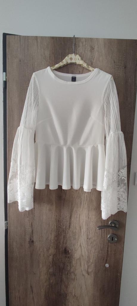Shein peplum top tričko, 36