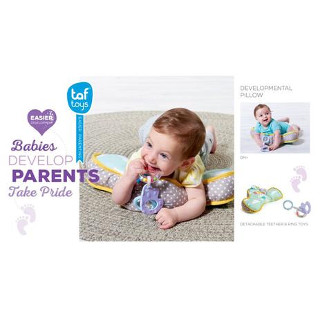 Taf toys 12045 tummy time vývojový vankúš, 