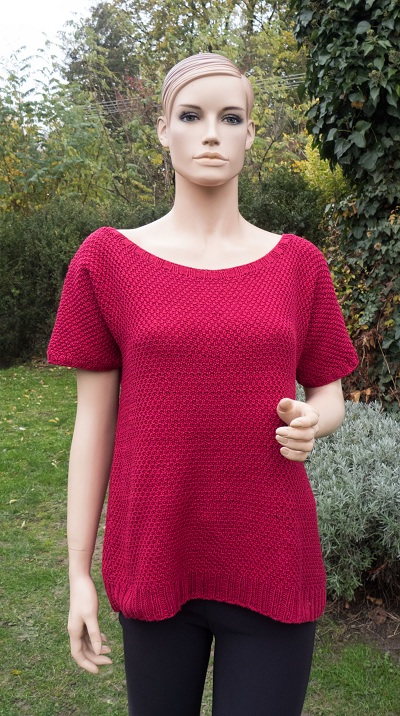 Ručne pletený pulóver 44, 44