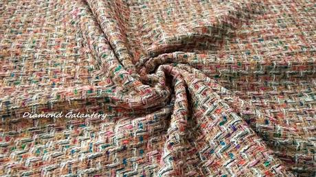 Kostýmovka - modrá melírová - cena za 10 cm, 