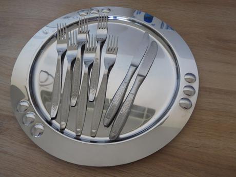 Príbor na doloženie sady, retro sady, 