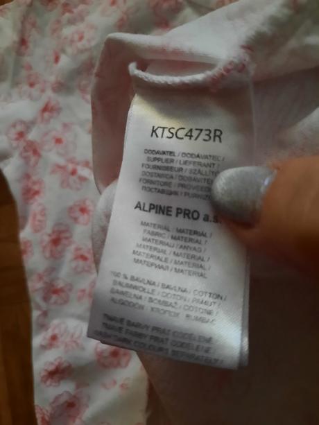 Dievčenské tričko, alpine pro,140