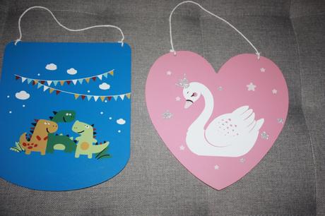 2x dekoracna tabula do detskej izby,