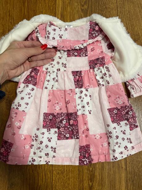 Šaty s vestičkou, f&f,68