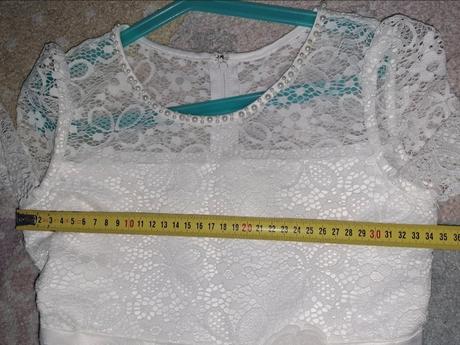 Spoločenské šaty-nové farba maslová, 140