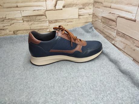 Nursing care 43 - dámske kožené zdravotné topánky, 44