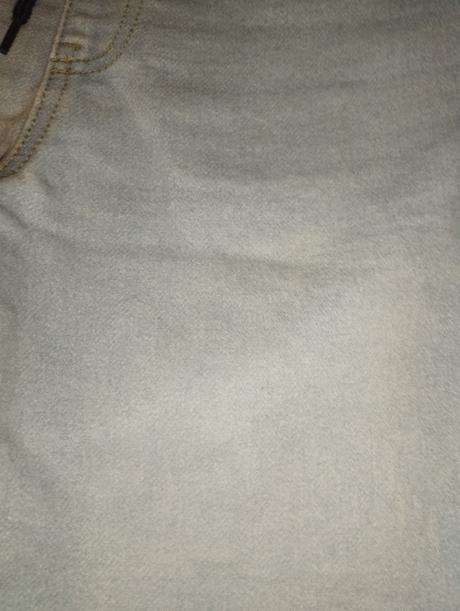 Bledo modré riflové kraťasy, 152