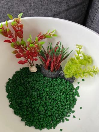 Kamienky a dekorácie do akvária, 