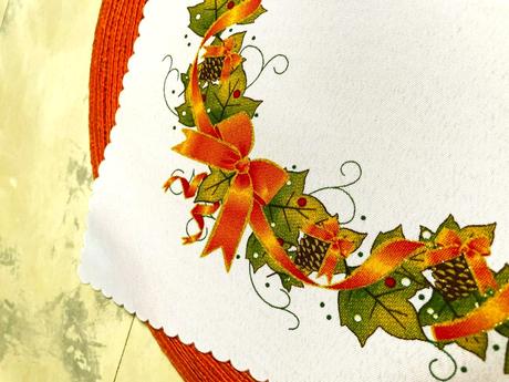 Vianočné anglické prestieranie, 