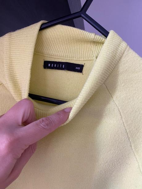 Žltý sveter mohito, mohito,xs